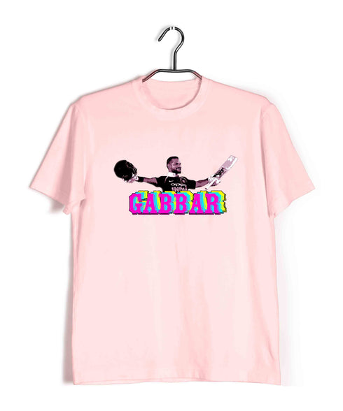 Cricket Gabbar Sports Casual Graphic Printed T-Shirt for Men